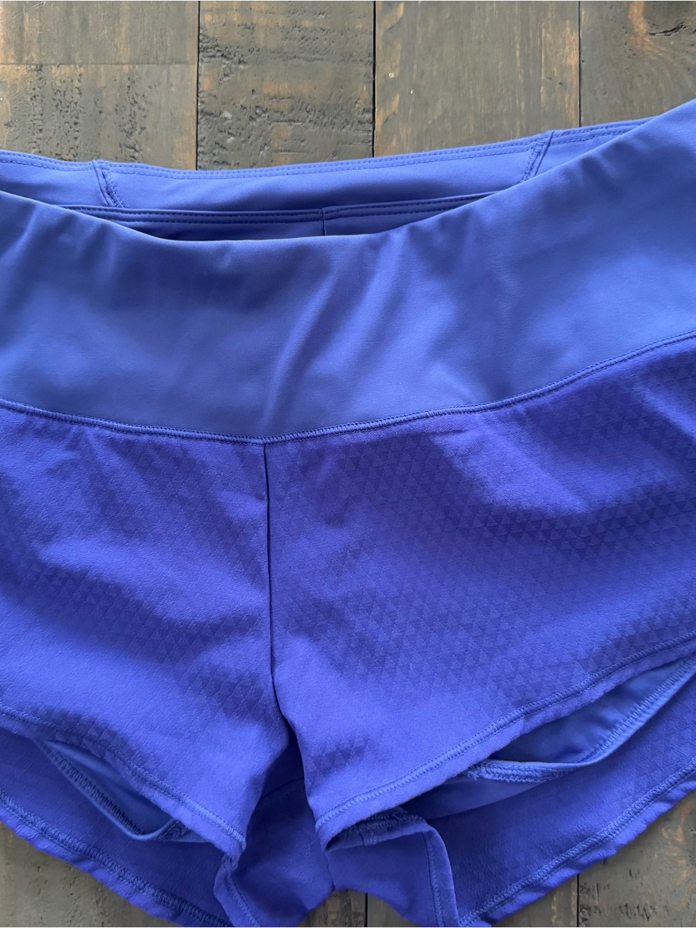 Oiselle Mac Roga running shorts- purple size 2